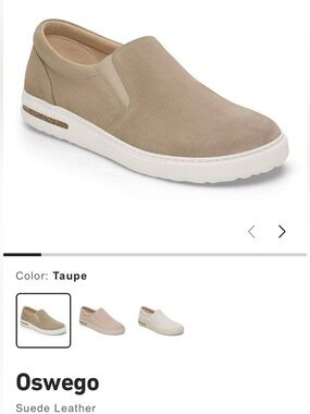 Brand new Birkenstock Oswego Slip-On Loafer in Taupe women size 8.5